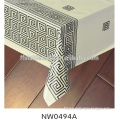 NW0494 Beige colour printed disposable plastic table cover rolls
